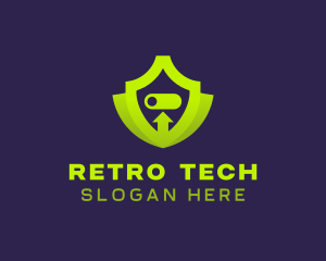 Shield Tech Security logo design