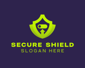 Shield Tech Security logo design