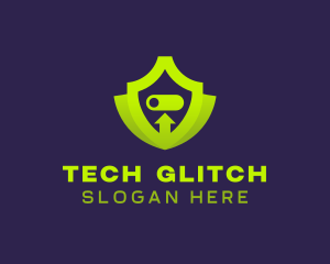 Shield Tech Security logo design