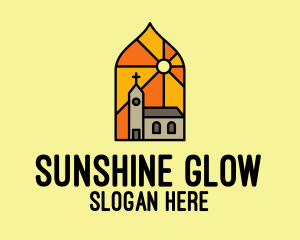 Sunlight - Church Sunlight Mosaic logo design