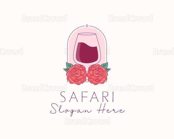 Elegant Rose Winery Logo