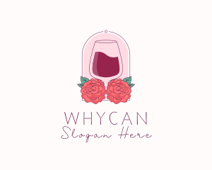 Wine - Elegant Rose Winery logo design