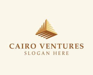 Cairo - Pyramid Landmark Contractor logo design