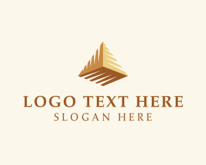 Architectural - Pyramid Landmark Contractor logo design