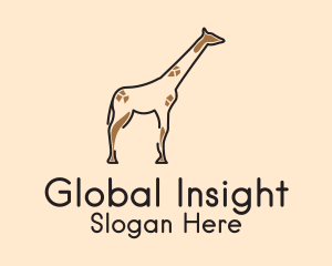 Animal - Wildlife Giraffe Safari logo design