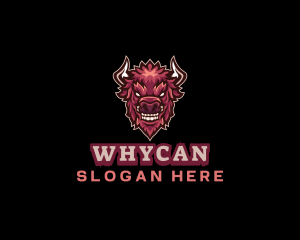 Streamer - Bison Horn Gaming logo design
