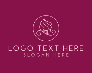 Icing - Cupcake Pastry Dessert logo design