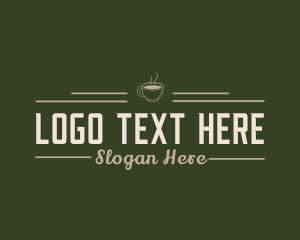 Casual Coffee Drink Logo