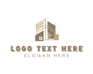 Structure - House Architecture Property logo design