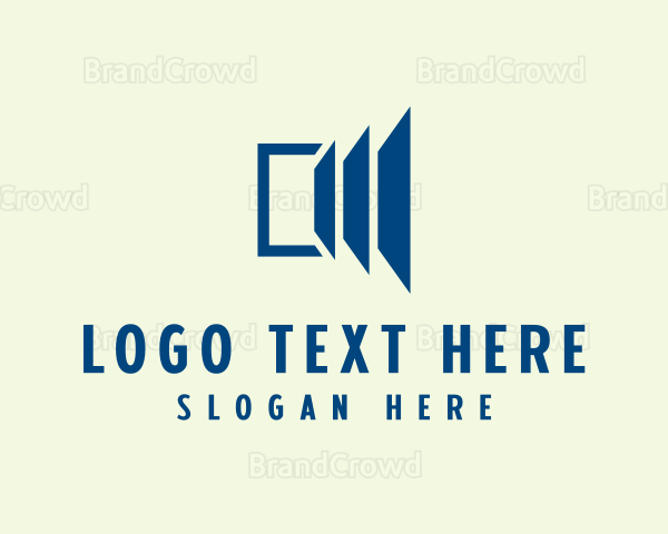 Abstract Door Symbol Logo