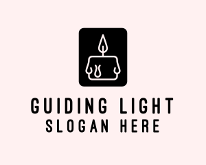 Religious Candle Light logo design