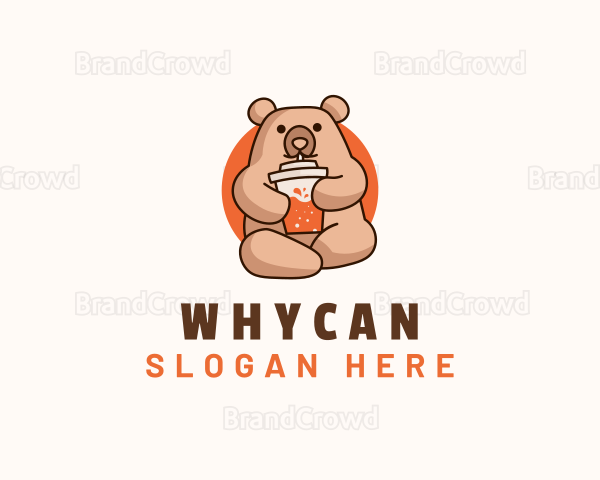 Cute Bear Juice Logo