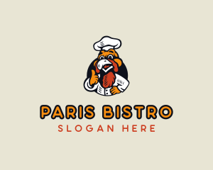 Turkey Chicken Chef Restaurant logo design