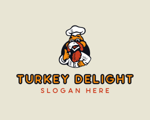 Turkey - Turkey Chicken Chef Restaurant logo design