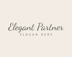 Classy Elegant Calligraphy logo design