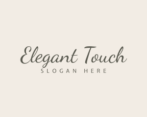 Classy - Classy Elegant Calligraphy logo design