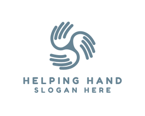 Assistance - Helping Hand Organization logo design