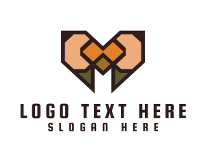 Writer - Writer Pencil Heart logo design