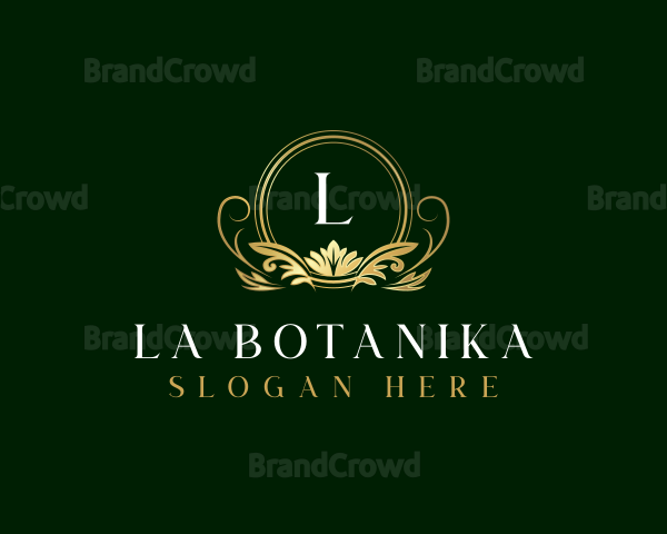 Luxury Floral Elegant Classic Logo