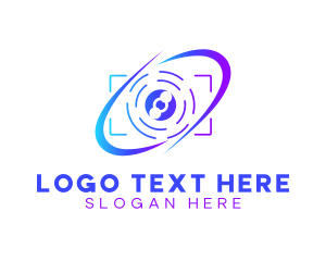 Digicam - Digital Camera Shutter logo design