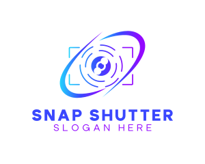 Shutter - Digital Camera Shutter logo design