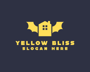 Yellow Bat House logo design