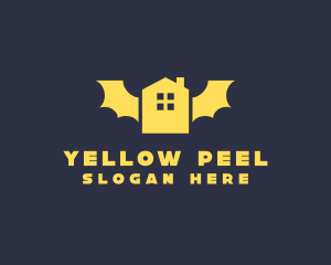 Yellow Bat House logo design