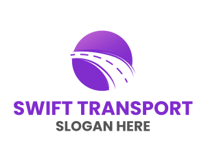 Highway Road Transportation logo design