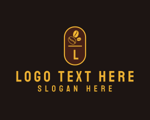 Latte - Coffee Bean Espresso logo design