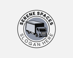 Logistics Truck Mover Logo