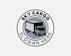 Logistics Truck Mover logo design