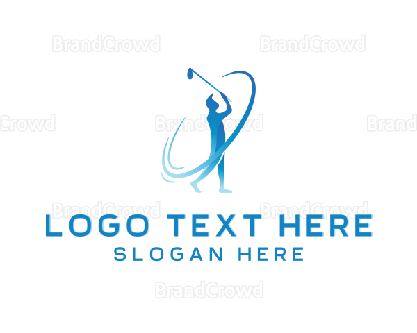 Golf Sports Tournament Athlete Logo