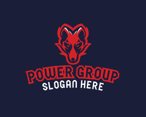 Angry Wolf Esports logo design
