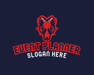 Gamer - Angry Wolf Esports logo design