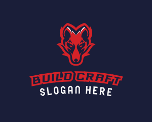 Angry Wolf Esports logo design