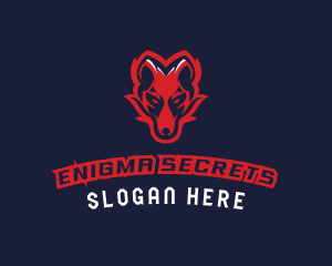 Angry Wolf Esports logo design