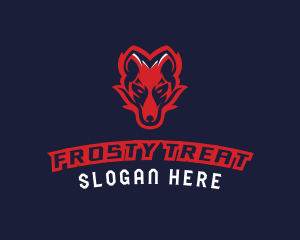 Angry Wolf Esports logo design