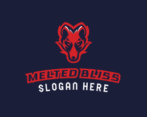 Angry Wolf Esports logo design