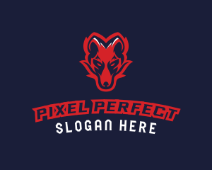 Angry Wolf Esports logo design