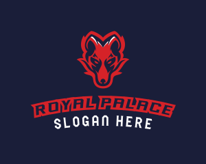 Angry Wolf Esports logo design