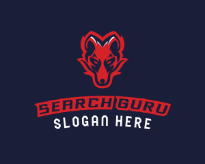 Angry Wolf Esports logo design