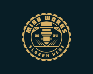 Metalworks Laser Machinery logo design