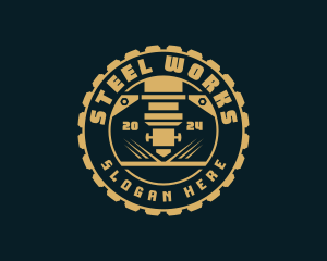 Metalworks Laser Machinery logo design