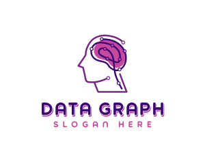 Artificial Intelligence Data logo design