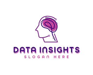 Artificial Intelligence Data logo design