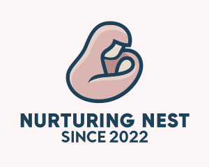 Pediatric Breastfeeding Childcare  logo design