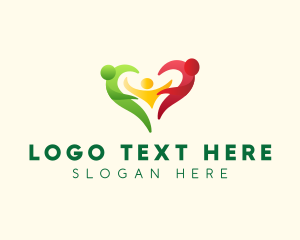 Organization - Family People Heart logo design