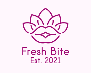 Mouth - Beauty Lotus Lips logo design