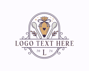 Confectionery - Bake Patisserie Catering logo design
