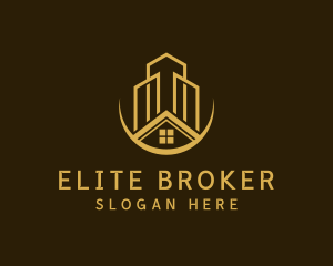 Broker - Building Property Broker logo design